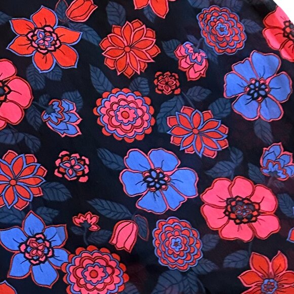 Modcloth Illuminated Elegance Floral Print Maxi Dress Halter Neck Size Small NWT - Picture 6 of 12